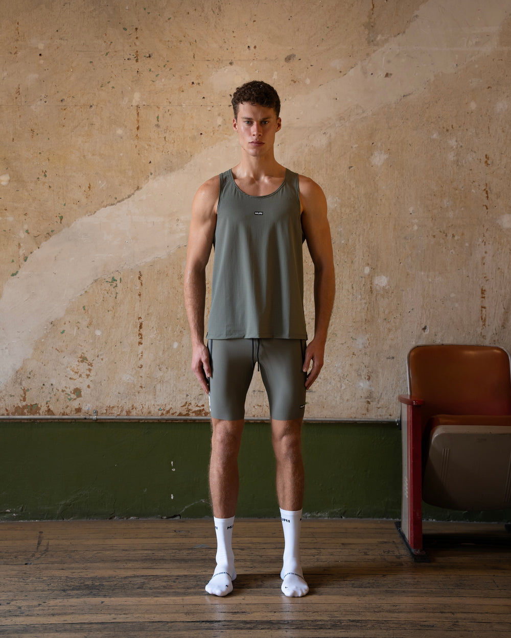 GREEN PERFORMANCE SINGLET