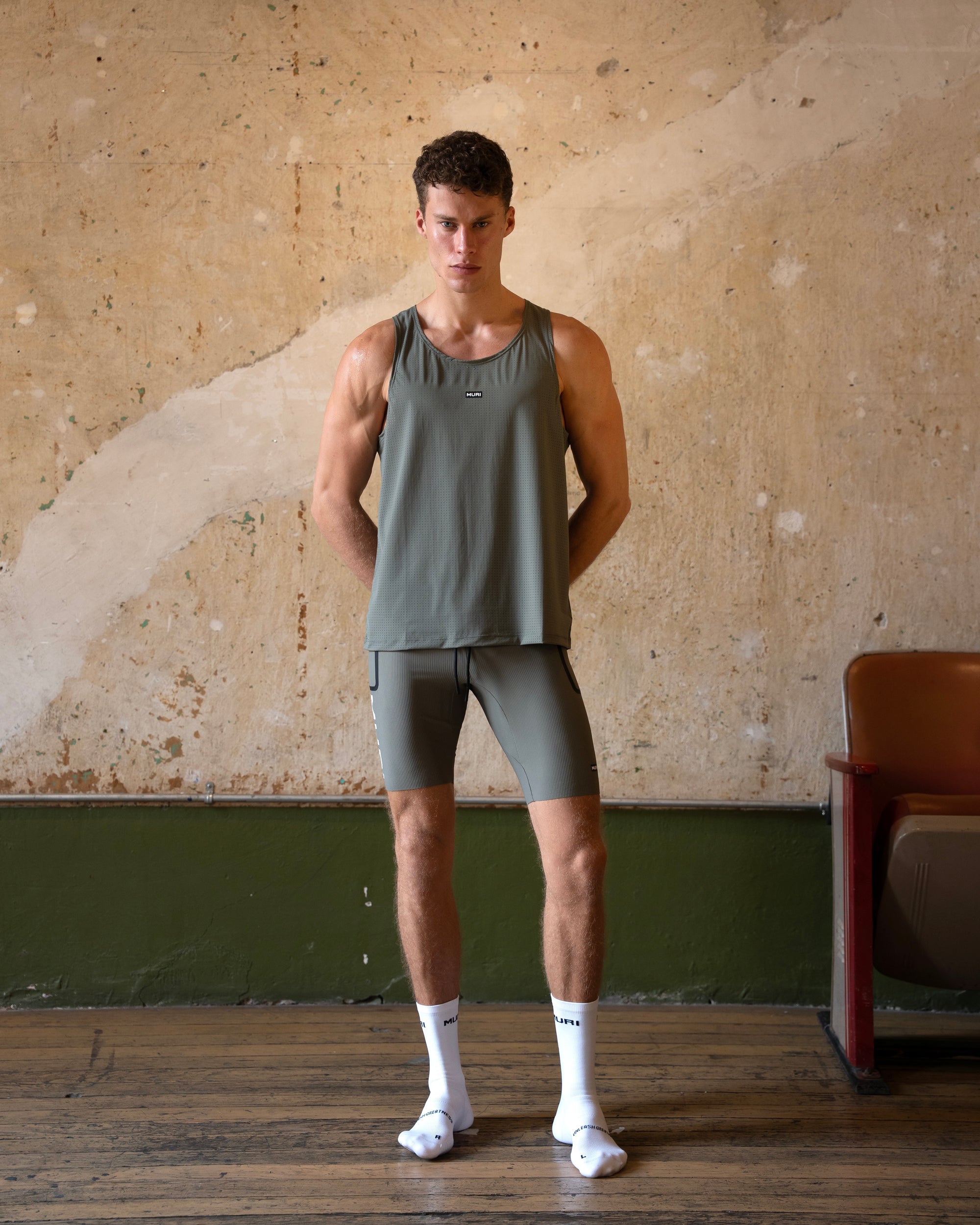 GREEN PERFORMANCE TIGHTS