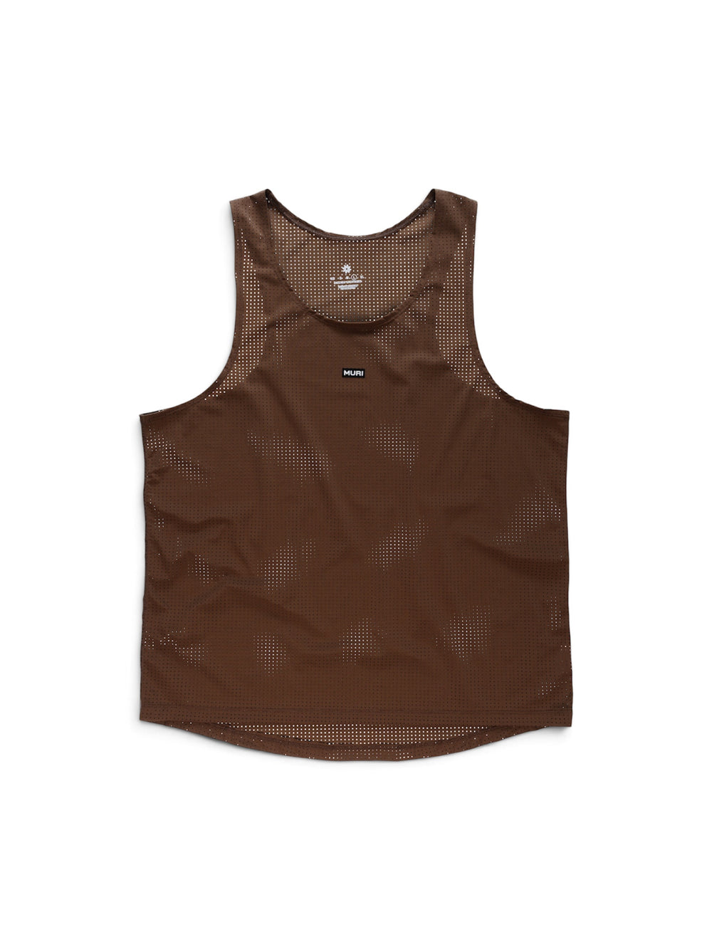 BROWN PERFORMANCE SINGLET
