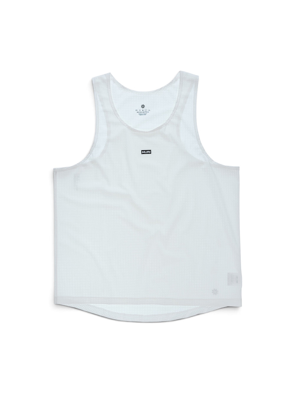 WHITE PERFORMANCE SINGLET